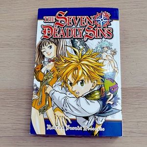 Second vol of manga series “The Seven Deadly Sins”
